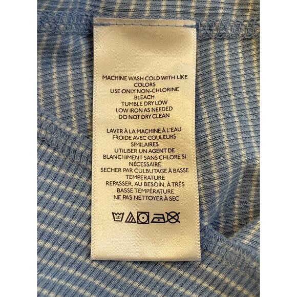 BDG Tank Women’s Medium Blue/White Stripe Summer Urban Outfitters - Picture 4 of 5